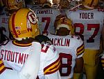 Redskins vs Giants Golden Dome
