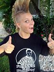 Cute girl with Mohawk