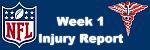 nfl injury report