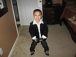 Little man being awesome.