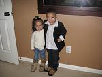 The mini power couple.