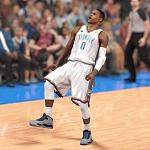 @russwest44 celebrates...